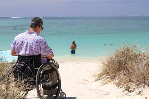 Tipos de ancho de silla de ruedas para personas con discapacidad
