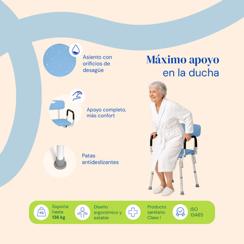 Sillas de ducha Aqua Max