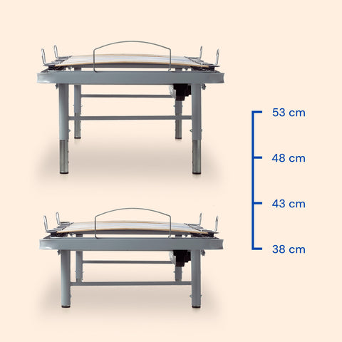 Pack Lit articulé réglable en hauteur avec Matelas Viscoélastique Professionnel V3