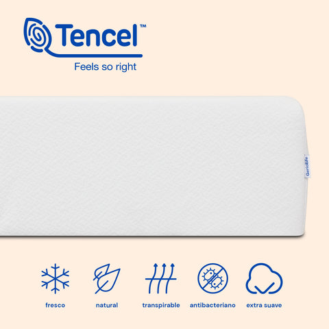 Matelas orthopédique viscoélastique Tencel - 90x190 cm