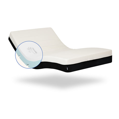Matelas orthopédique viscoélastique pour lit électrique
