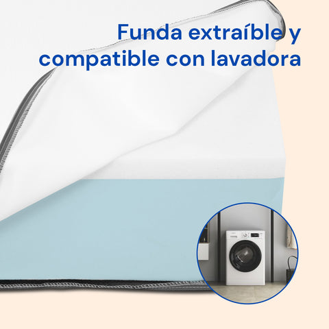 housse amovible et compatible machine à laver