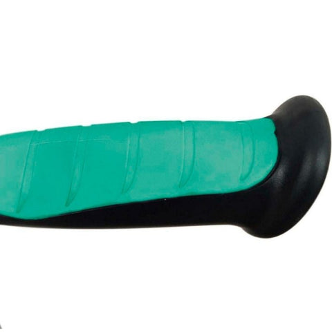 Pack de 2 béquilles en aluminium avec poignée anatomique en caoutchouc couleur verte